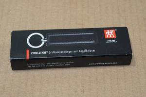 lot 183 image: Zwilling Key Fob Stainless Steel Nail Clippers
