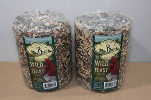 lot 244 image: 2 Mr Bird Wild Bird Feast 4lb Cylinders