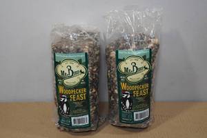 lot 245 image: 2 Mr Bird Woodpecker Feast 1.14lb Cylinders