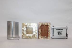 lot 13 image: Set of 4 Elegant Photo Frames - Various Designs