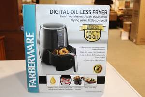 lot A-22 image: Farberware Digital Oil-Less Fryer
