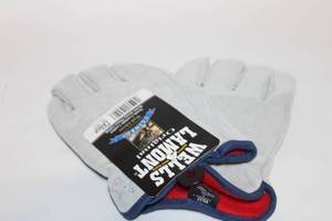 lot 99 image: Wells Lamont Large Work Gloves - Cowhide Leather