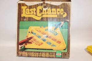 lot 103 image: Vintage Last Chance Game with Accessories