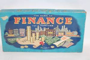 lot 142 image: Vintage 1936 Parker Brothers Finance Board Game