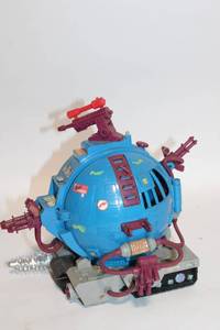 lot A-157 image: Vintage Teenage Mutant Ninja Turtles Technodrome Playset