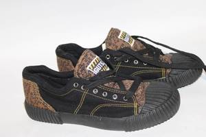 lot 178 image: Pair of Guts Canvas Sneakers with Unique Print, Size 10
