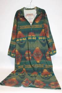 lot 197 image: Vintage Southwest Patterned Blanket Coat