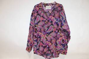 lot 209 image: Frank Paisley Design Shirt - Size XL