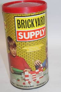 lot 212 image: Vintage Brickyard Supply Interlocking Building Set