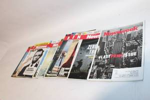 lot 242 image: Collection of 20 Newsweek Magazines featuring Various Covers