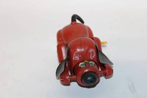 lot 290 image: Vintage Wind-Up Toy Dog with Red Finish