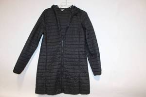 lot 344 image: Joe Fresh Womens Padded Hooded Long Coat Size SP