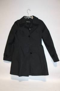 lot 347 image: Nine West Black Womens Trench Coat, Size S