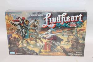 lot 362 image: Lionheart Medieval Warfare Board Game with 92 Sculpted Warriors