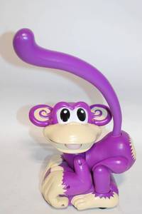 lot 386 image: Purple Animated Chattering Monkey Toy