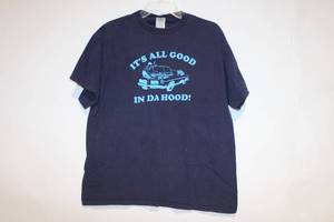 lot 406 image: Delta Pro Weight Adult Large Graphic T-Shirt - Its All Good in Da Hood