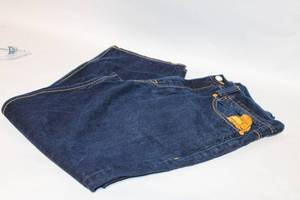 lot 440 image: Coogi Mens Blue Jeans with Embroidered Pockets Size 36W 34L