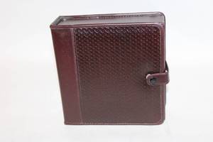 lot 482 image: Brown Leather Photo Album with Black Inner Pages
