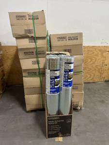 lot 31 image: EVERBILT Lot of 10 Cases of- 48 in. x 25 ft. Double Reflective Insulation Radiant Barrier (6 rolls per case) (Retail Value of $3,598.20)