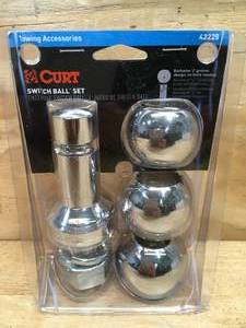 lot 107 image: Curt Switch Ball Set Model # 42225