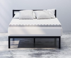 lot 16A image: ZINUS 2 Inch Copper Cooling Memory Foam Mattress Topper with Airflow Size Twin 03062515.29