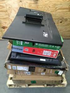lot 116 image: Lot of Various TVs with Bad Screens and Other Damage