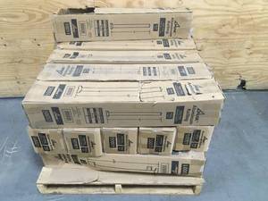 lot 19 image: Pallet of Peak Aluminum Railing Stair Posts Model # 50051