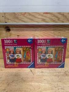 lot 142 image: OUR GENERATION Lot of 6 100pc Ravensburger Puzzles