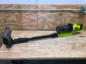 lot 125 image: RYOBI PBLSV717 ONE HP 18V Brushless Bagless Cordless Mesh Filter Pet Stick Vac with Dual-Roller Bar (Tool Only) - D249