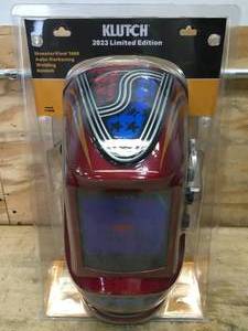 lot 120 image: Klutch Monsterview 1400 Auto-Darkening Welding Helmet Model # 114898