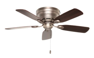 lot 37 image: Hunter Low Profile 4 Ceiling Fan Model # 51060