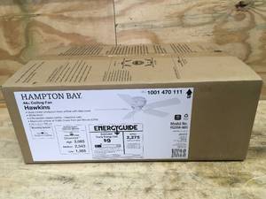 lot 36 image: Hampton Bay 44 Ceiling Fan Model # YG204-WH