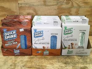lot 130 image: Lot of Assorted Mop Refill Pads