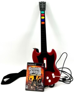 lot 401 image: PlayStation 2 Guitar Hero III Legends of Rock with RedOctane Guitar Controller