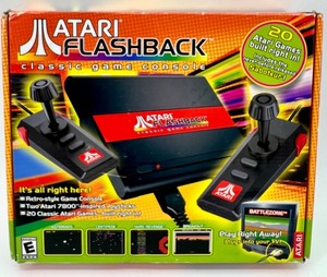 lot 409 image: Atari Flashback Classic Game Console with 2 Joysticks