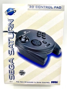 lot 410 image: Sega Saturn 3D Control Pad with Original Box