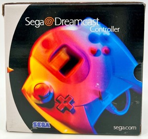 lot 411 image: Sega Dreamcast Controller with Visual Memory Unit