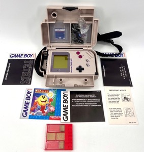 Nintendo Game Boy Classic Bundle with Carrying Cases and Games