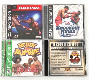 lot 450 image: Set of 4 PlayStation Boxing Games Collection