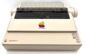 lot 608 image: Vintage Apple ImageWriter II Printer