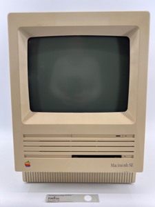 lot 629 image: Vintage Apple Macintosh SE with RADIUS Two Page Display