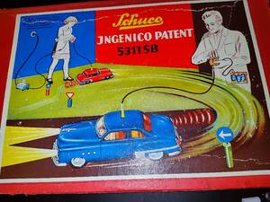 Vintage Schuco Ingenico Patent 5311SB Toy Electric Car