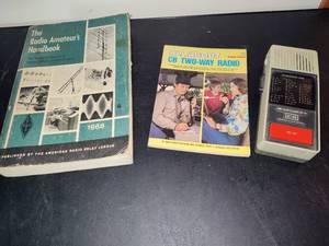 lot 37 image: Vintage Archer Walkie Talkie & CB, Ham Radio Books