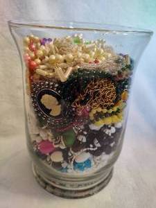 lot 114 image: Mystery Jar Lot of Beaded Necklaces