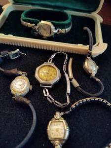 lot 124 image: Lot of Vintage Ladies Watches