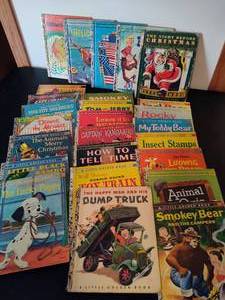 lot 5 image: RARE Large Lot of Little Golden Books