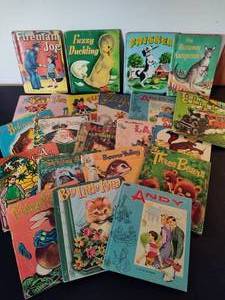 lot 103 image: Easy to Read Vintage Childrens Story Books