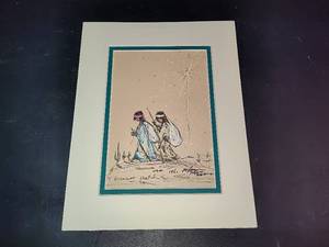lot 63 image: Midnight Sketch Signed by Ted DeGrazia