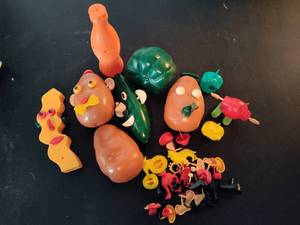 lot 38 image: Vintage Mr. Potato Head & Friends
