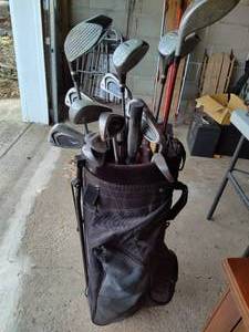 lot 188 image: Set of Mens Golfclubs